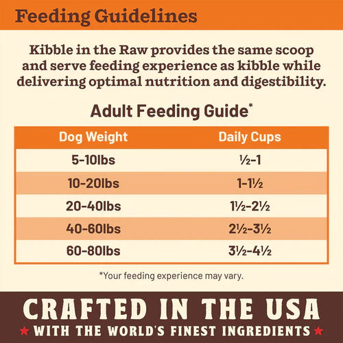 Primal Kibble in the Raw FD - Beef Formula - Woofur Natural Pet Products