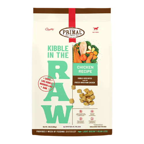 Primal Kibble in the Raw FD - Chicken Formula - Woofur Natural Pet Products
