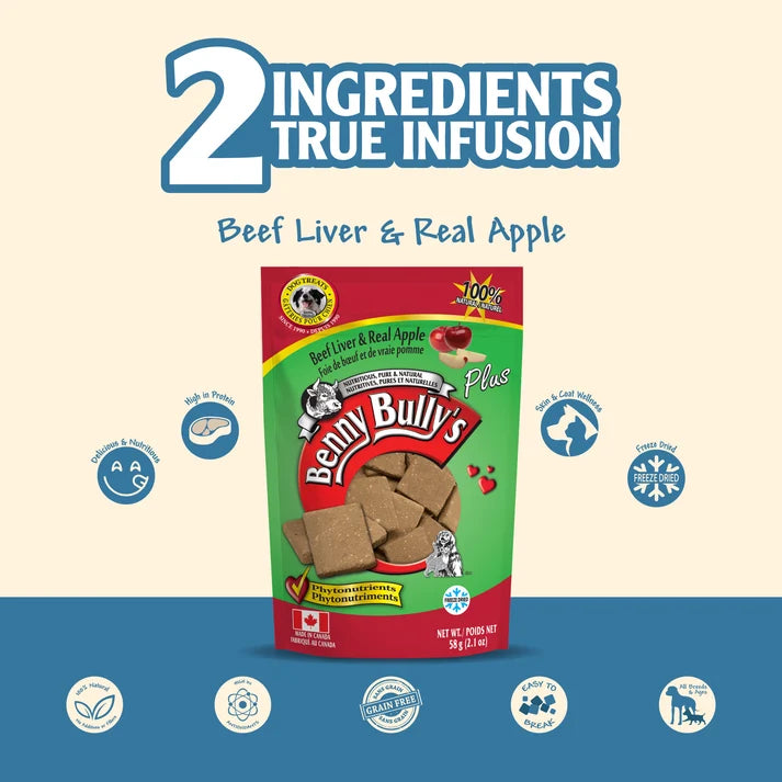 Benny Bullys - Beef Liver Plus Apple