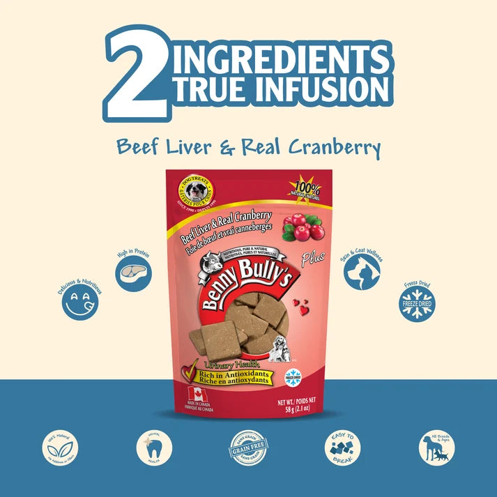 Benny Bullys - Beef Liver Plus Cranberry