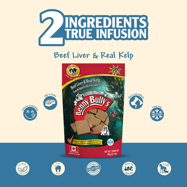 Benny Bullys - Beef Liver Plus Kelp