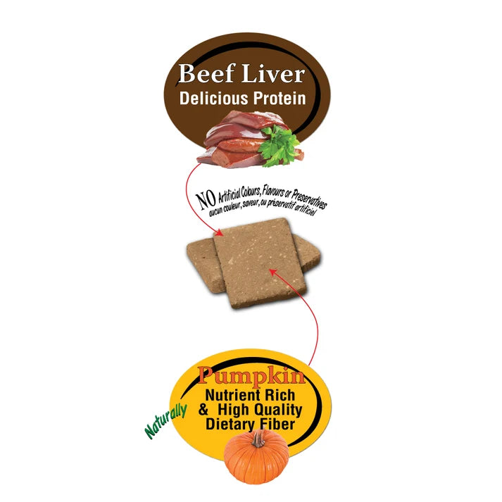 Benny Bullys - Beef Liver Plus Pumpkin