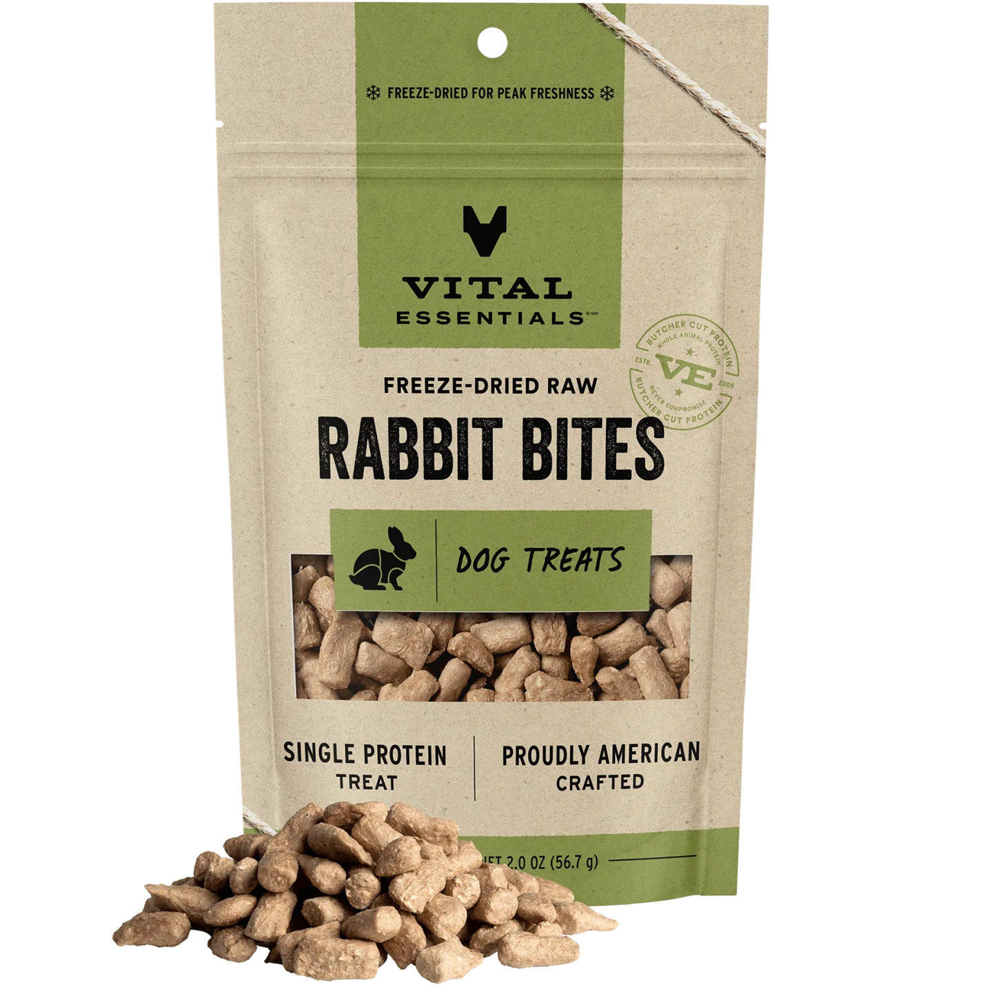 Vital Essentials - FDR Rabbit Bites 56.7g