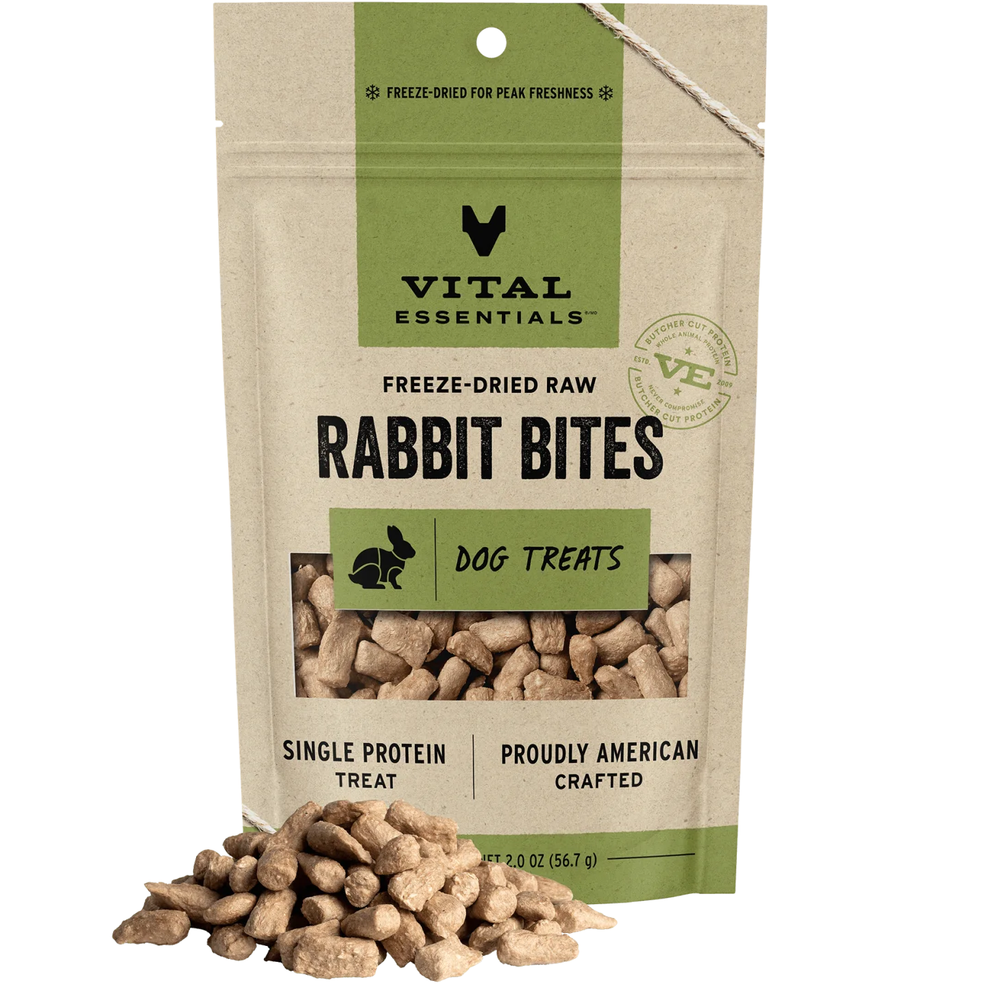 Vital Essentials - FDR Rabbit Bites 56.7g