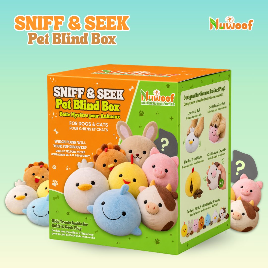 NuWoof Sniff & Seek Blind Box – Treat Collection