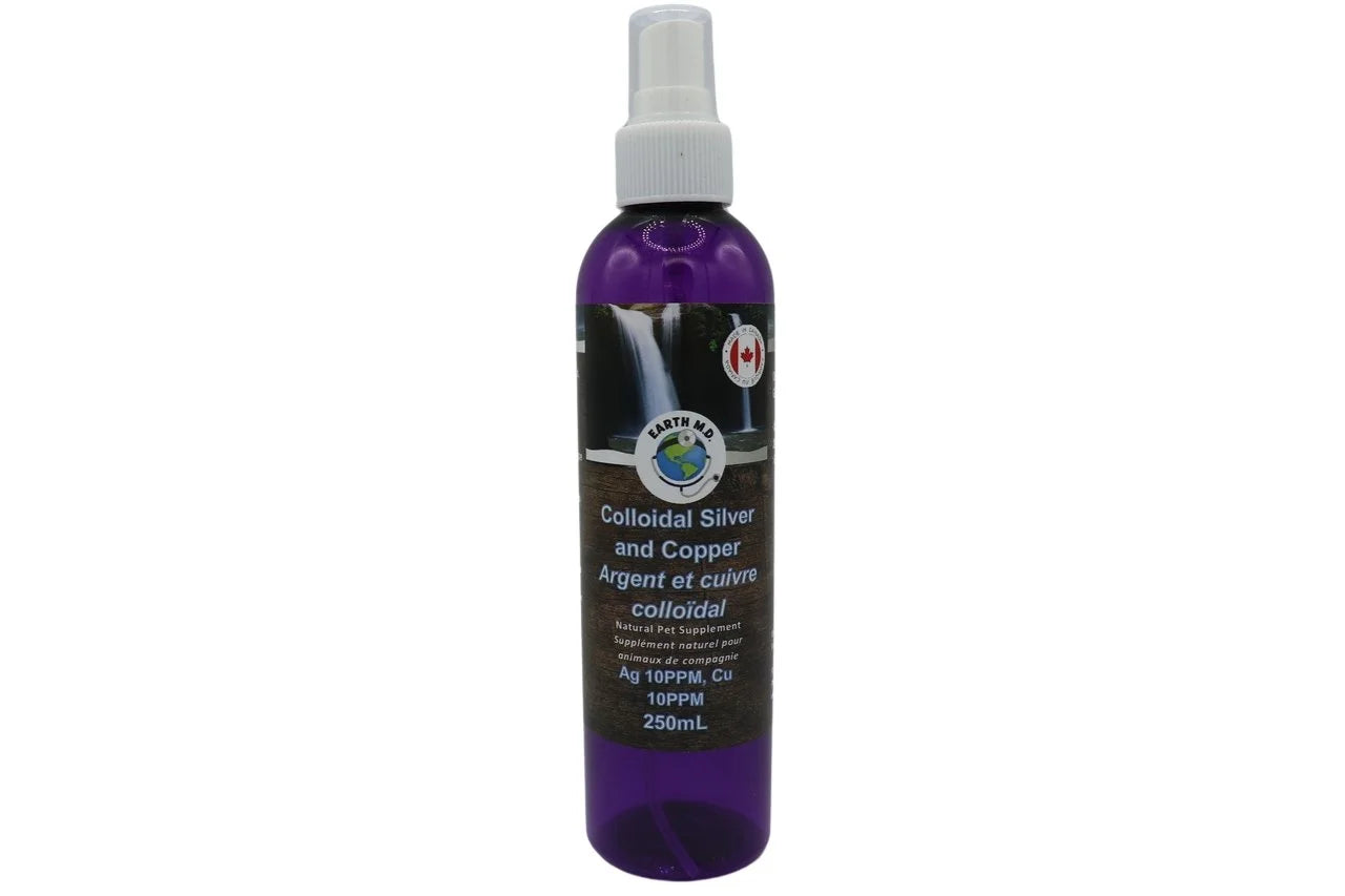 EARTHMD - COLLOIDAL SILVER & COPPER