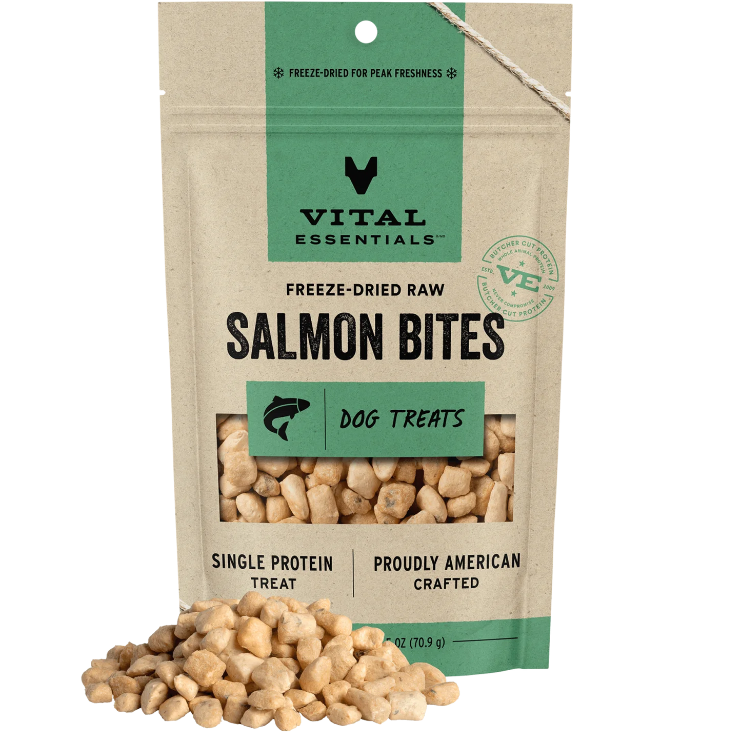 Vital Essentials - FDR Salmon Bites 70.9g