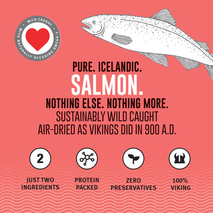 Icelandic+ Treats - Salmon Mini Fish Chips