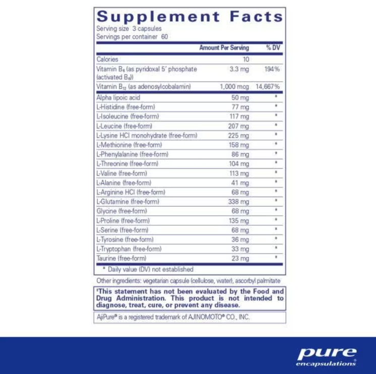 Pure Encapsulations - Amino-NR