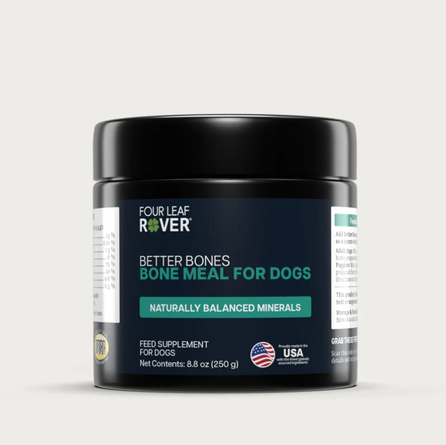 Four Leaf Rover - Better Bones - Dried Bone for Homemade Diets - Woofur Natural Pet Products