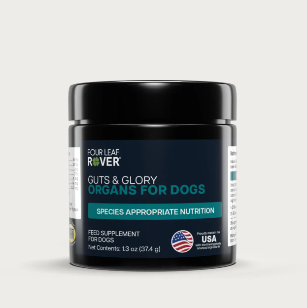 Four Leaf Rover - Guts & Glory - Grass-Fed Bovine Organs - Woofur Natural Pet Products