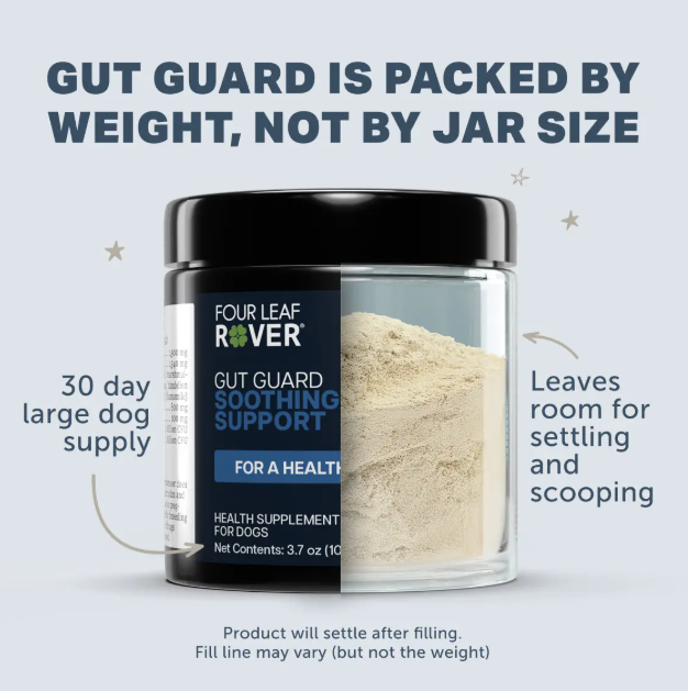 Four Leaf Rover - Gut Guard - Irritated, Leaky Guts - Woofur Natural Pet Products