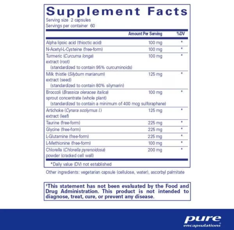 Pure Encapsulations - Liver G.I Detox