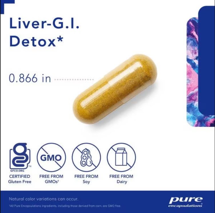 Pure Encapsulations - Liver G.I Detox
