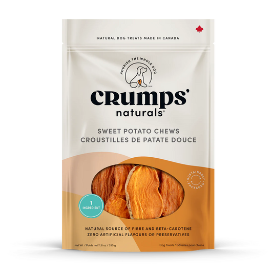 Crumps' Naturals Treats - Sweet Potato Chew - Woofur Natural Pet Products