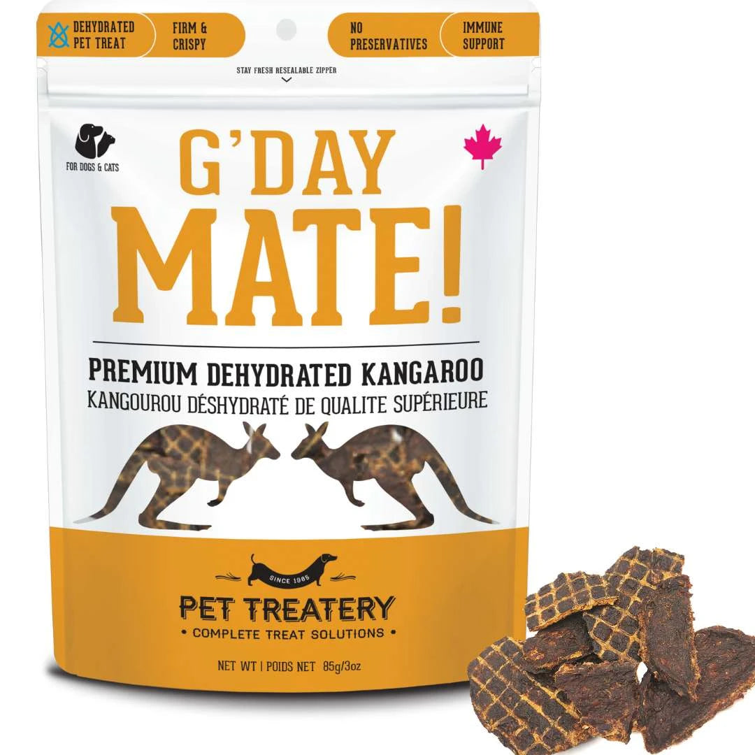 The Granville Island Pet - G'Day Mate (Dehydrated Kangaroo) - Woofur Natural Pet Products