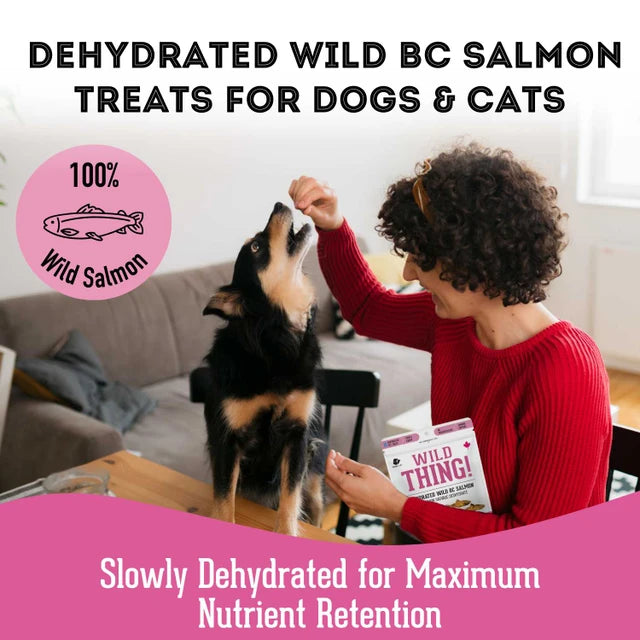 The Granville Island Pet - Wild Thing (Dehydrated Wild BC Salmon) - Woofur Natural Pet Products