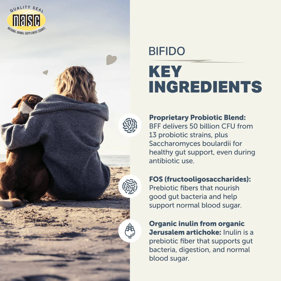 Four Leaf Rover - Bifido For Fido - Woofur Natural Pet Products