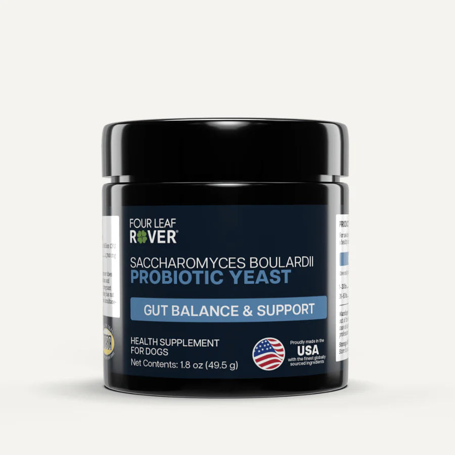Four Leaf Rover - Saccharomyces Boulardii - Woofur Natural Pet Products