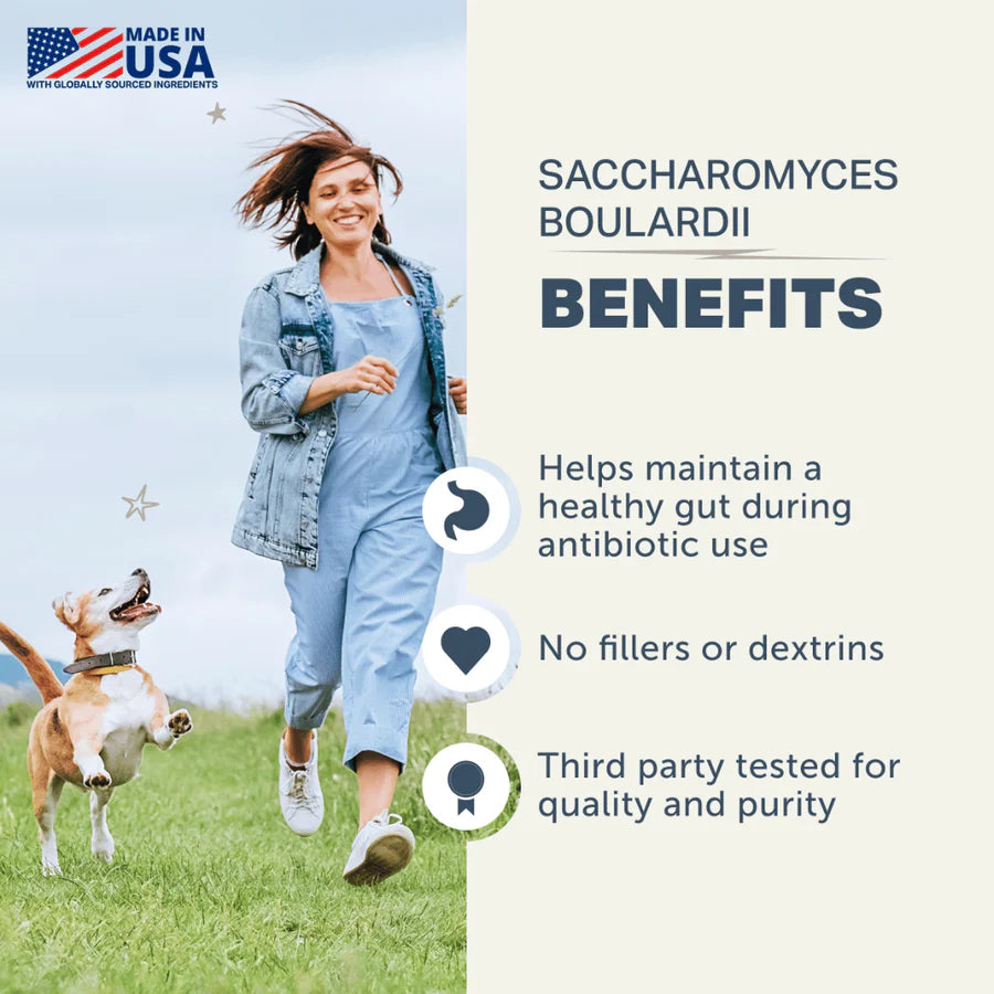 Four Leaf Rover - Saccharomyces Boulardii - Woofur Natural Pet Products