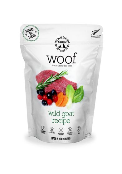 NZPF Woof Wild Goat 50g