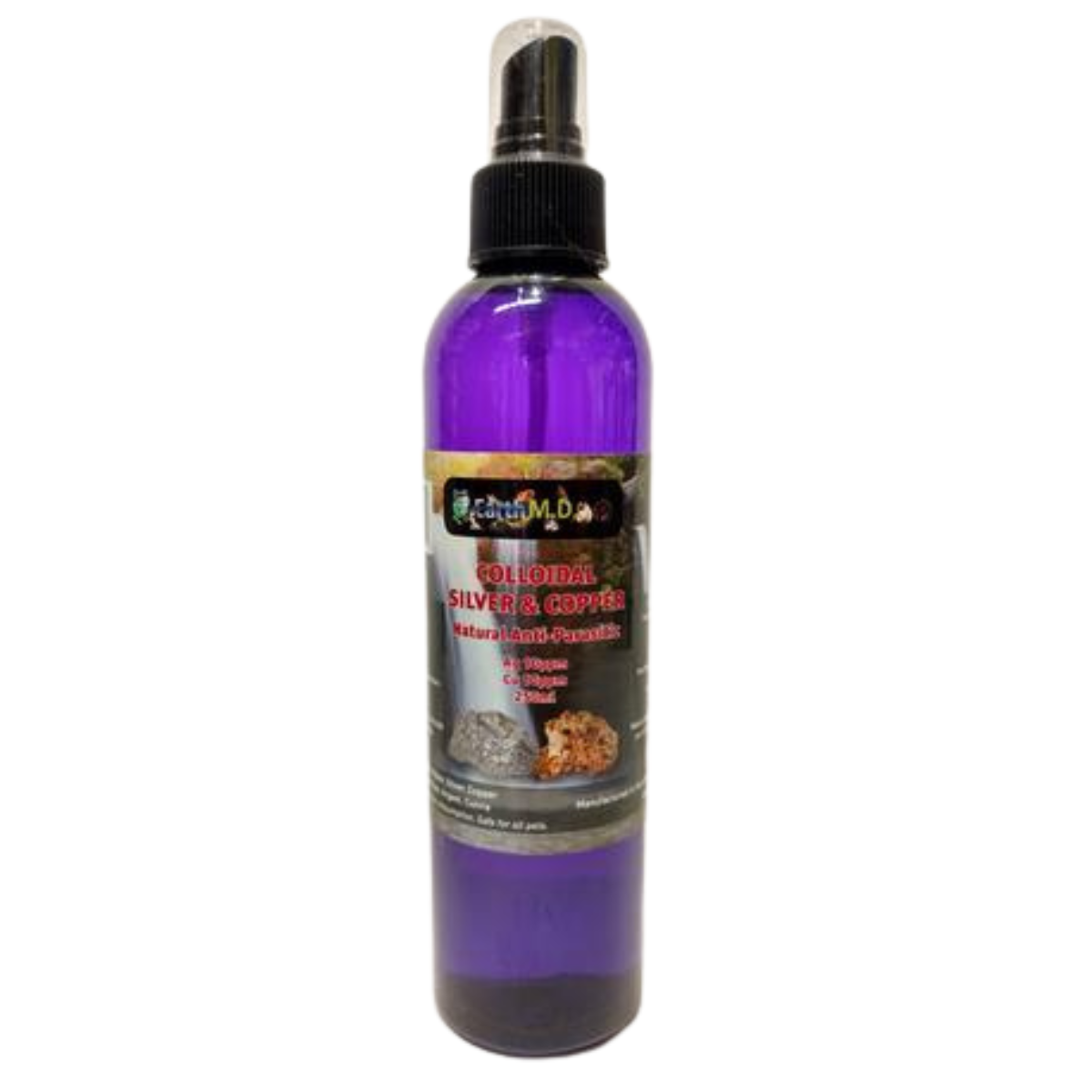 EARTHMD - COLLOIDAL SILVER & COPPER