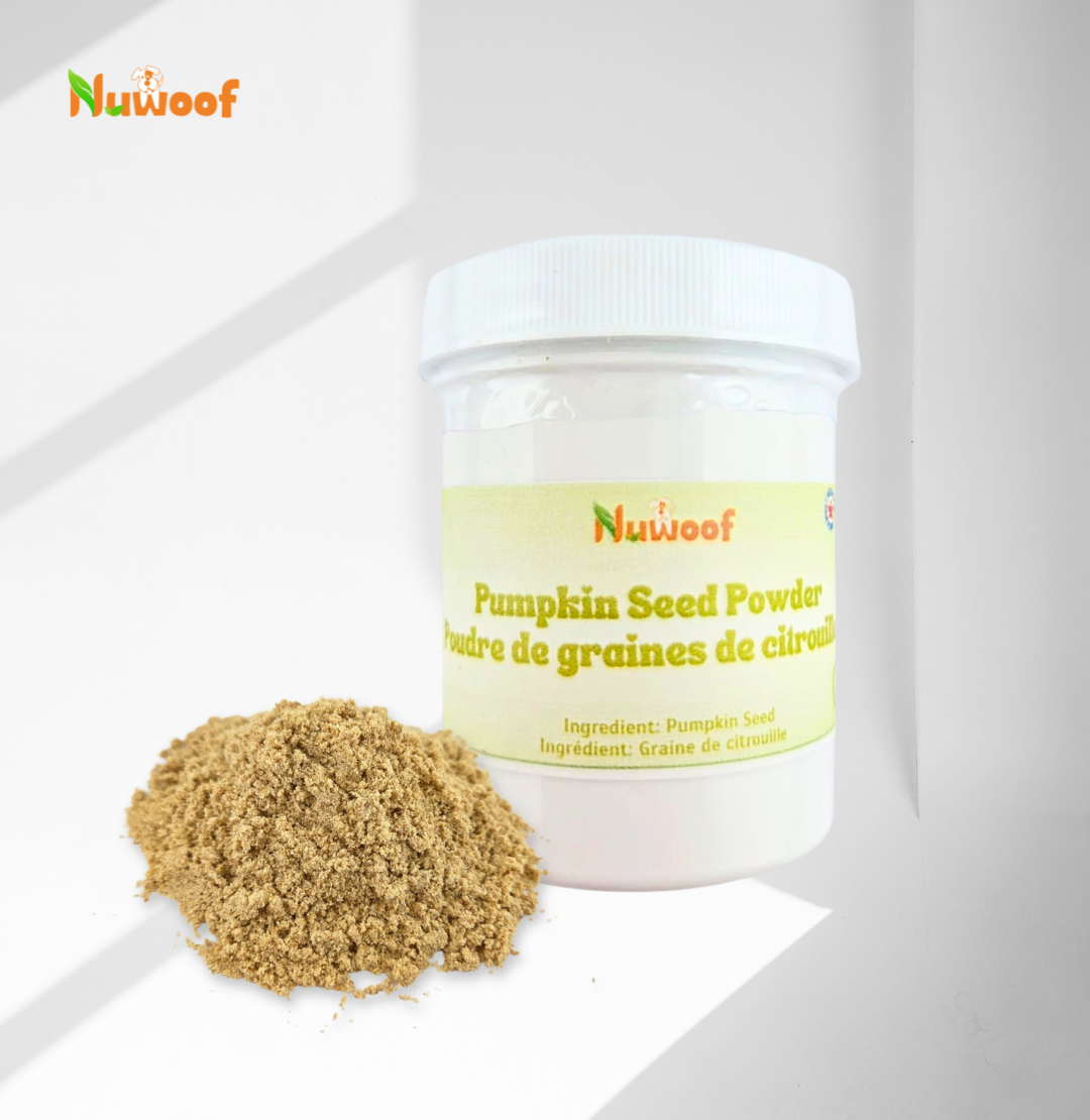 NuWoof - Pumpkin Seed Powder - Woofur Natural Pet Products