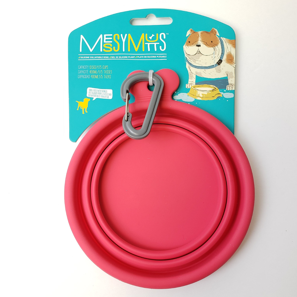 Messy Mutts Silicone Collapsible Bowl