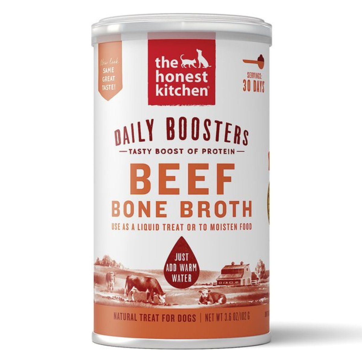 Honest Kitchen - Instant Beef Bone Broth with Turmeric (3.6oz)