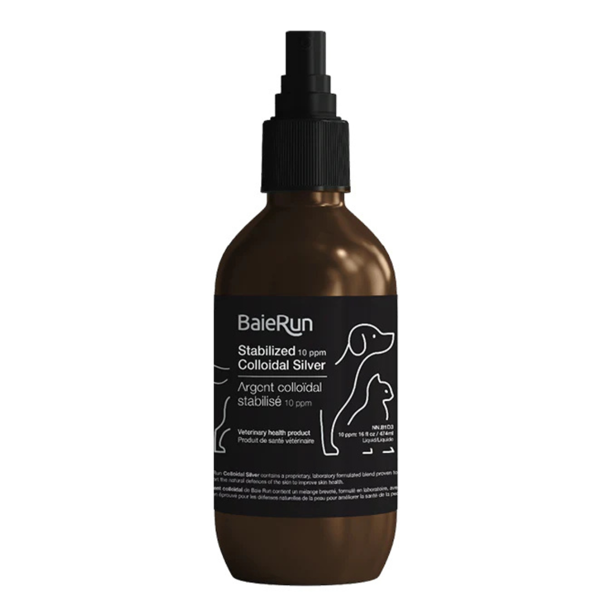 Baie Run - Colloidal Silver 10 PPM (237mL)