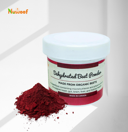 NuWoof - Dehydrated Beet Powder Supplement - 50g