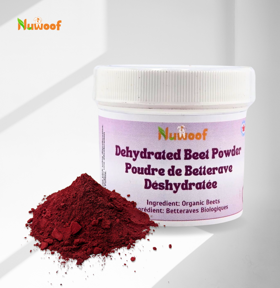 NuWoof - Dehydrated Beet Powder Supplement - 50g