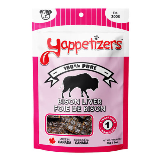 Yappetizers Bison Liver Treats