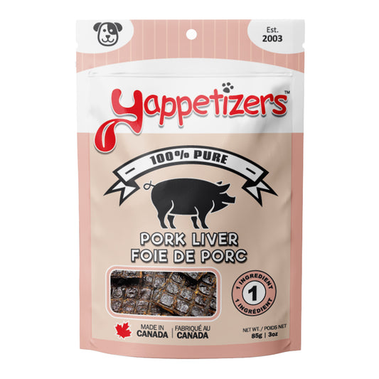 Yappetizers Pork Liver Treats