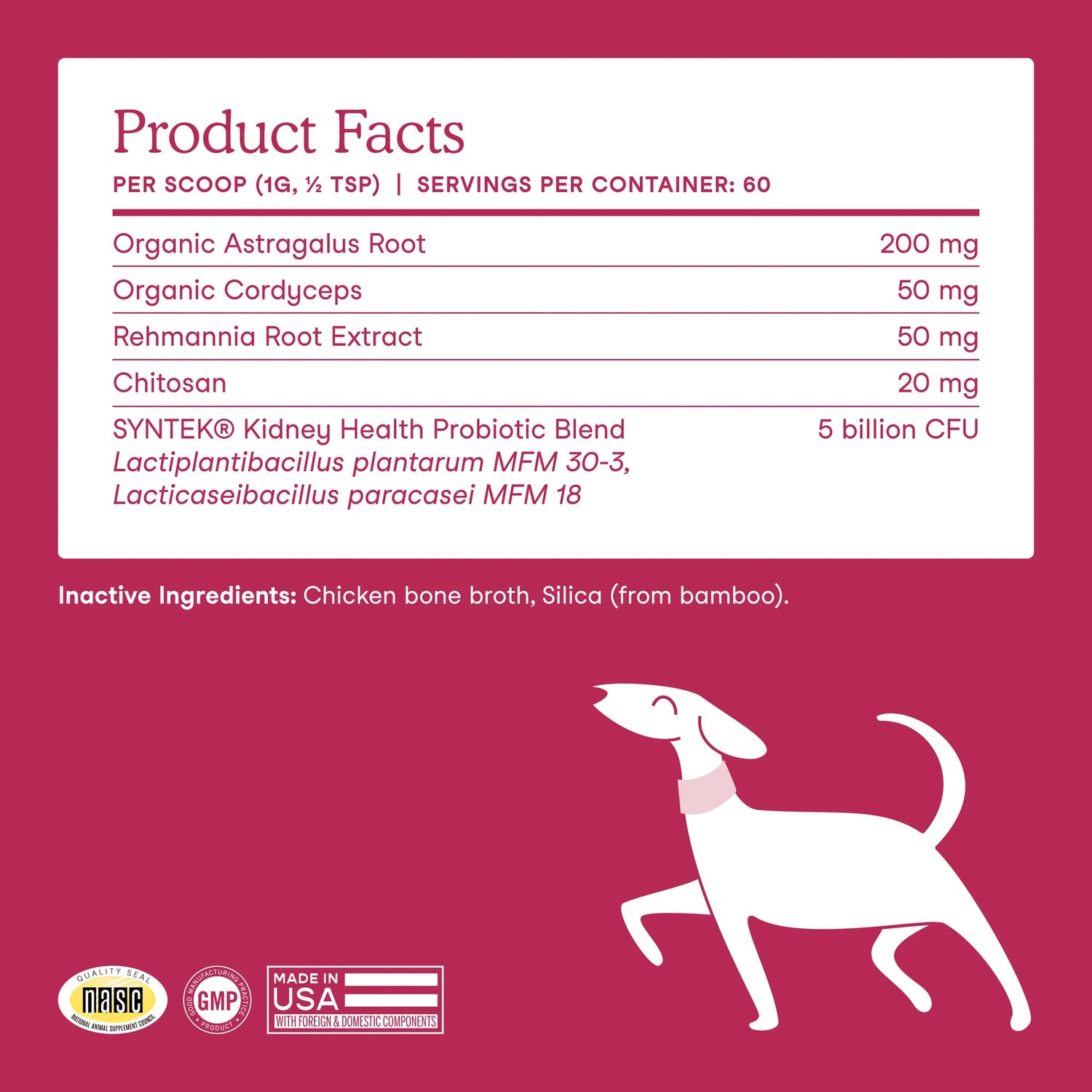 Fera Pets - Kidney Support for Dogs