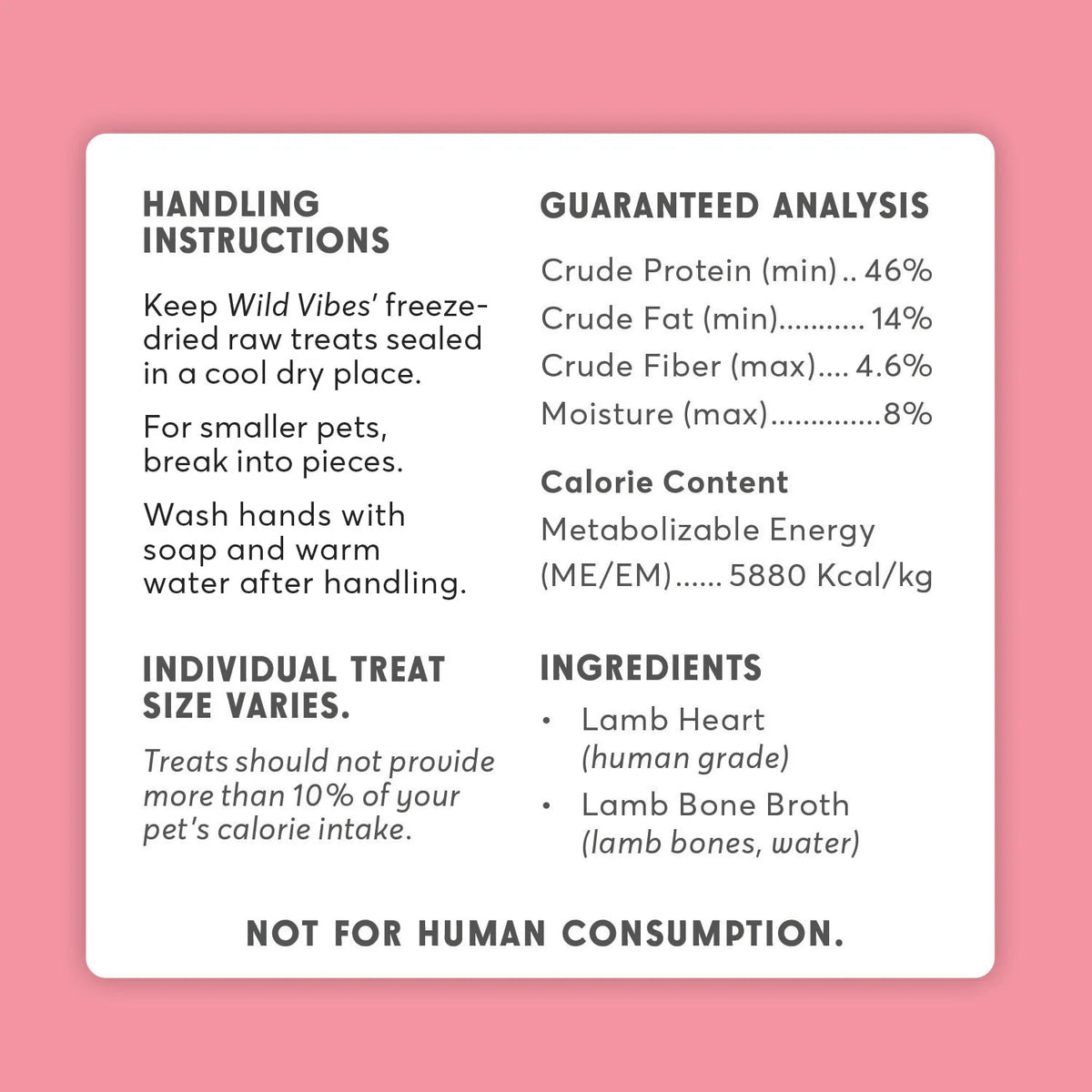 Wild Vibes - Lamb Heart & Bone Broth