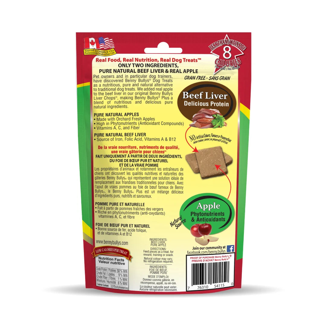 Benny Bullys - Beef Liver Plus Apple