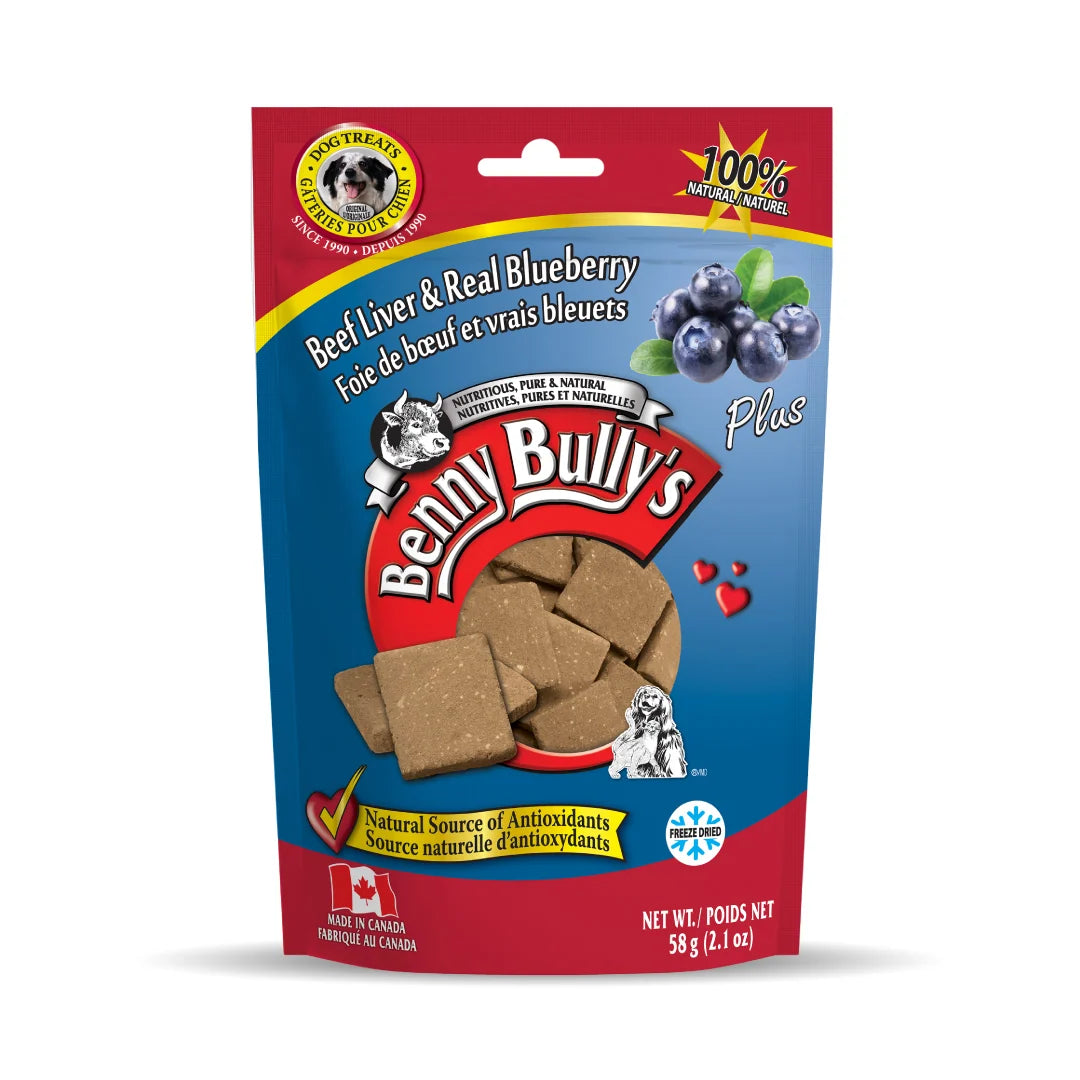 Benny Bullys - Beef Liver Plus Blueberry