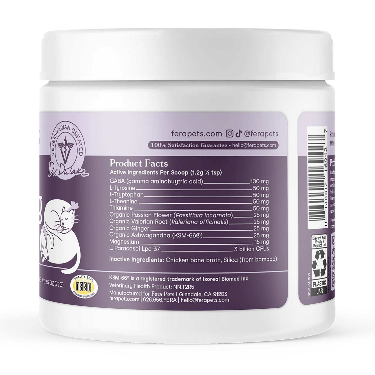 Fera Pets - Calming Support