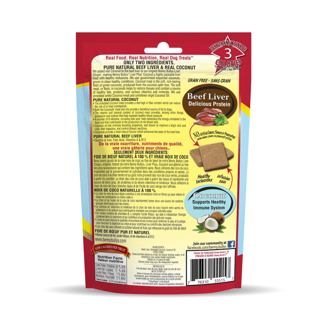 Benny Bullys - Beef Liver Plus Coconut