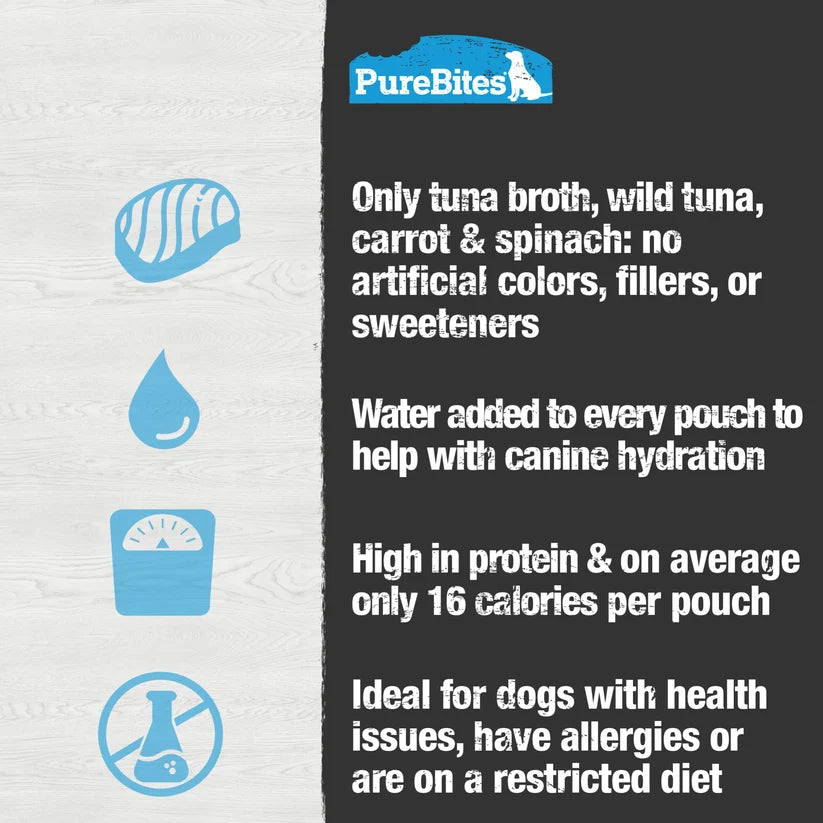 Purebites - Tuna Broth for Dogs (Tuna & Vegetables)