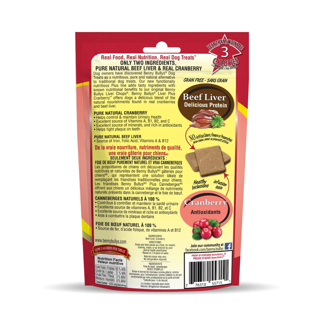 Benny Bullys - Beef Liver Plus Cranberry