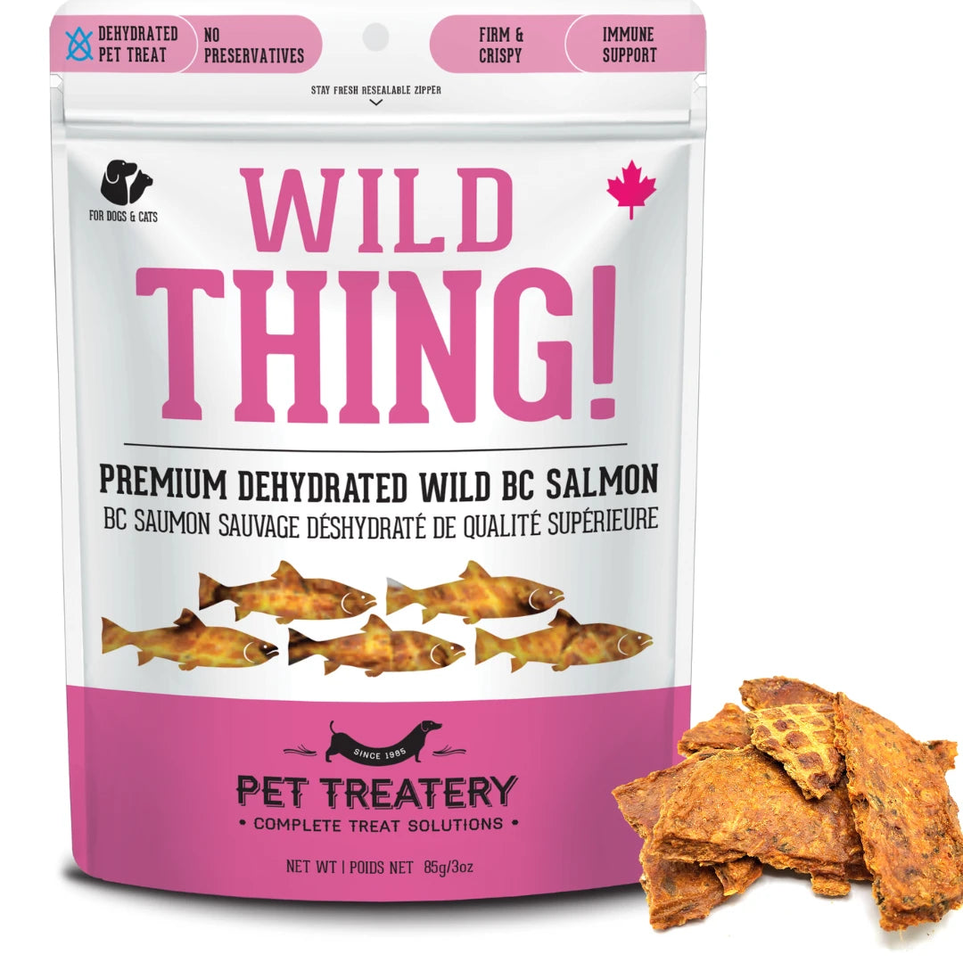 The Granville Island Pet - Wild Thing (Dehydrated Wild BC Salmon) - Woofur Natural Pet Products