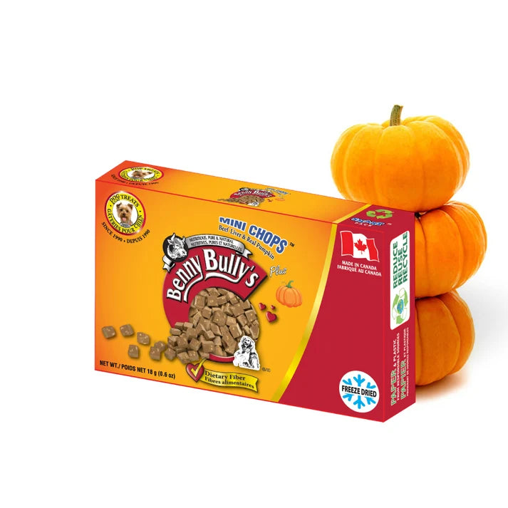 Benny Bullys - Mini Chops Liver Plus Pumpkin