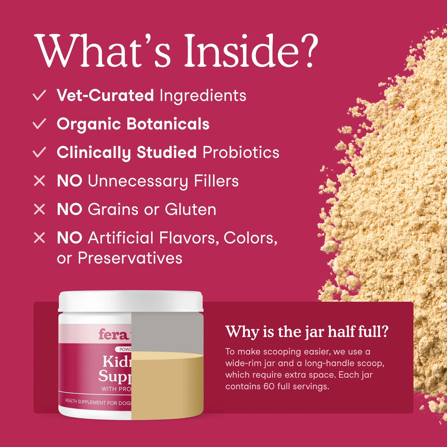 Fera Pets - Kidney Support for Dogs