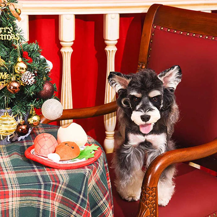 Hugsmart: Fuzzy Friends Happy Woofmas - Christmas DInner