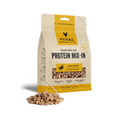 Vital Essentials - Protein Mix-In Mini Nibs Duck Topper for Dogs (6oz)