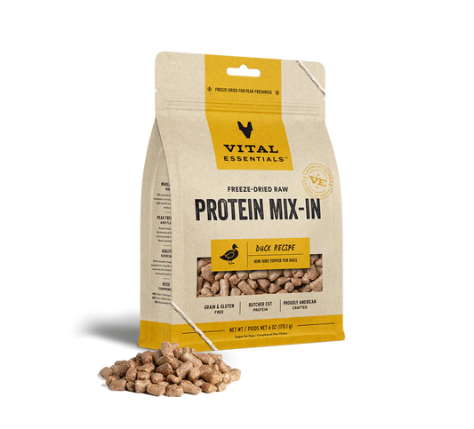 Vital Essentials - Protein Mix-In Mini Nibs Duck Topper for Dogs (6oz)