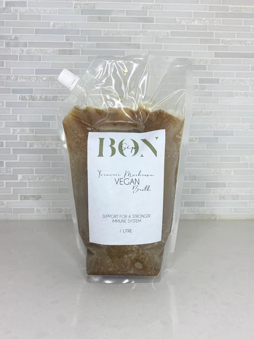 Bon Sip - Turmeric Mushroom Vegan Broth - 500ml