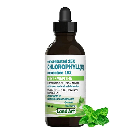 Land Art - Chlorophyll(E) Concentrated 15X Mint (100ml)